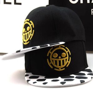 Trafalgar Law Hat Snapback Cap Heart Pirates