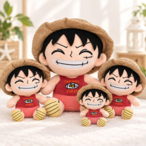 Big Straw Hat Luffy One Piece Plush Doll