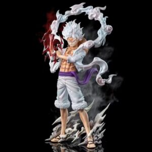 Luffy Gear 5 Figure Battle Effect Collectible Statue