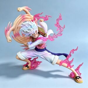 Luffy Gear 5th Giant Fist Battle Statue Action Figure