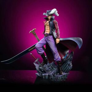 Mihawk One Piece Figure 28cm with 2 Arm Options