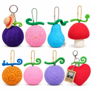 Mini Devil Fruits Keychain Plush Collection
