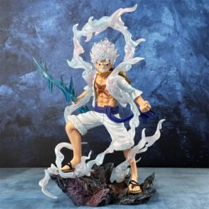 One Piece Gear 5 Figure Lightning Battle Statue