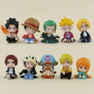 One Piece Miniature Figures​ Set 10PCS