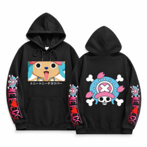 One Piece Tony Tony Chopper Jolly Roger Pullover Hoodie