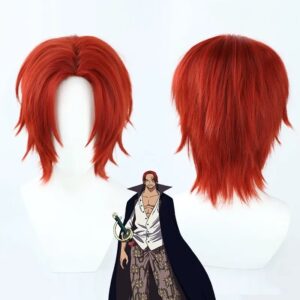 Shanks Wig​ Hair Cosplay Halloween