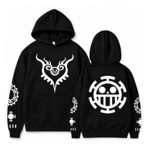 Trafalgar Law Corazon Heart Pirates Hoodie