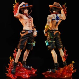 Fire Fist ACE Statue Figure Flame Decor