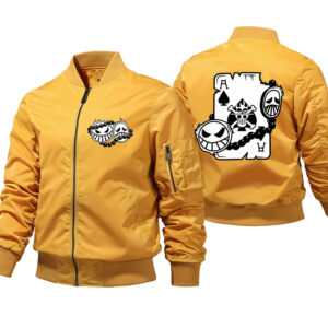 One Piece Ace of Spades Guys Bomber Jacket
