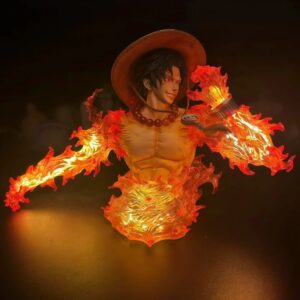 One Piece Portgas D. Ace Fire Fist LED Figure