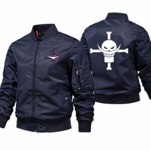One Piece Whitebeard Pirates Jolly Roger Bomber Jacket