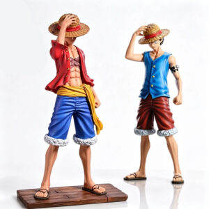 Straw Hat Luffy Statues Figure 2PCS Set