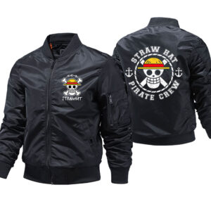 Straw Hat Pirates Jolly Roger Bomber Jacket