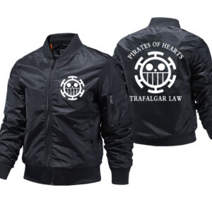 Trafalgar Law Heart Pirates Bomber Jacket Men