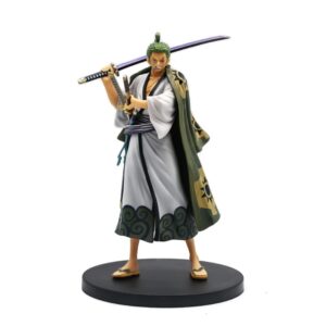 Zoro Wano Samurai Kimono Figure Model (17cm)